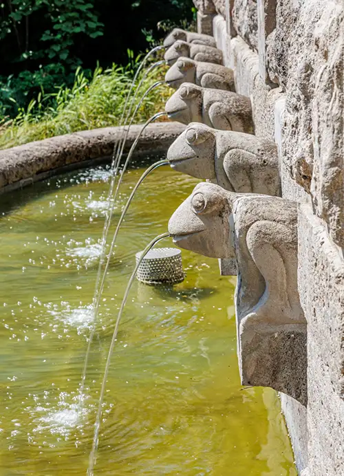 Brunnen im Klosterbergegarten | Fotograf